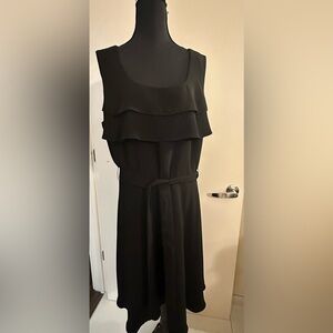 Alex Marie Sleeveless Black Dress. Size 16